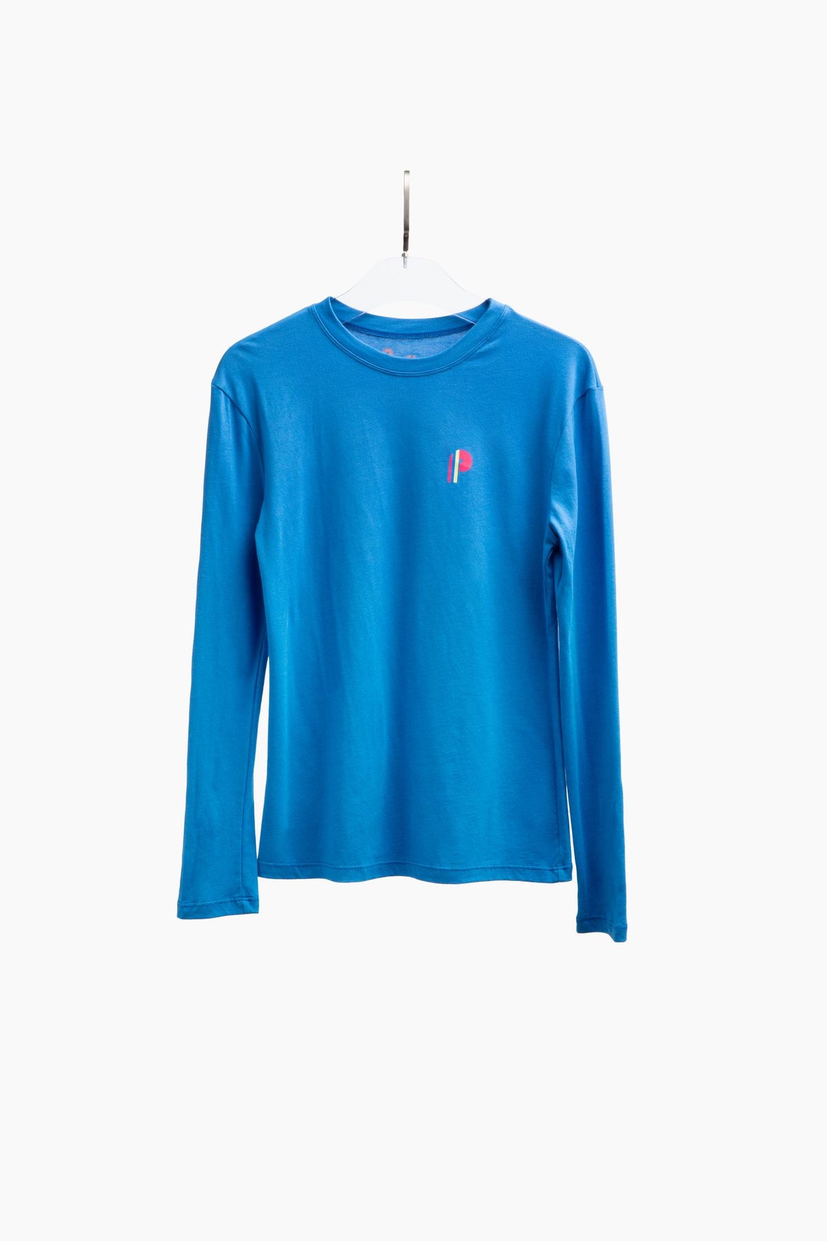 Pirdie longsleeve golf t-shirt in blue.
